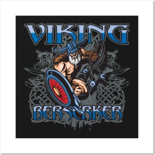 Viking Berserker Posters and Art